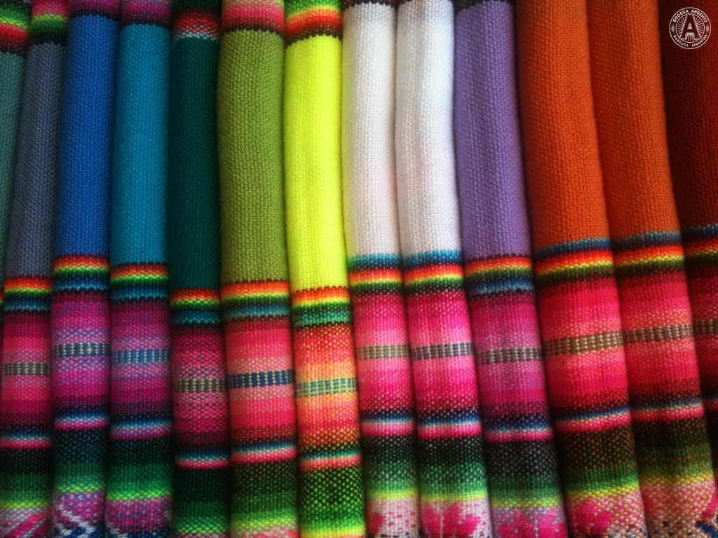 Textiles in Humahuaca.